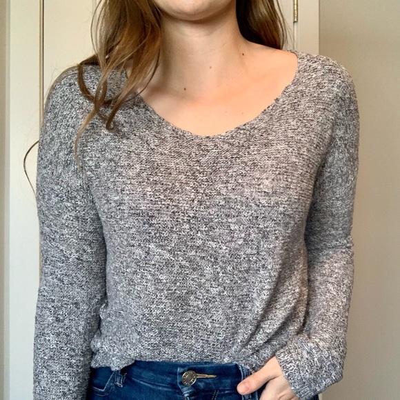 Twik Grey Knit Sweater - Picture 1 of 8